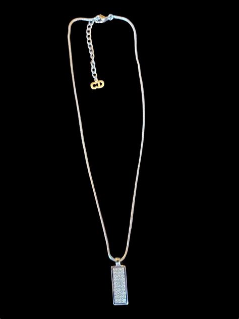 dior trotter necklace